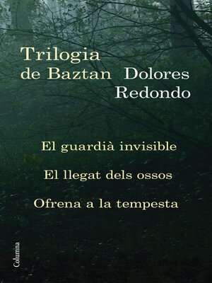 cover image of Trilogia de Baztan (pack)